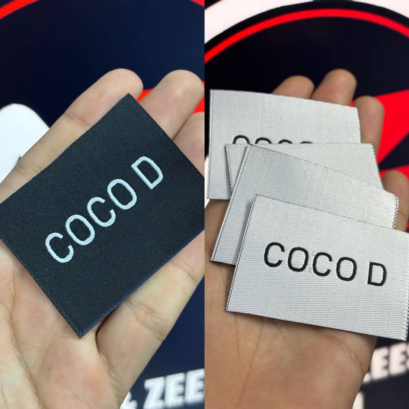 Woven Label|Fabric Tag|Customised Logo|Patches|Fabric Label|Tag 2