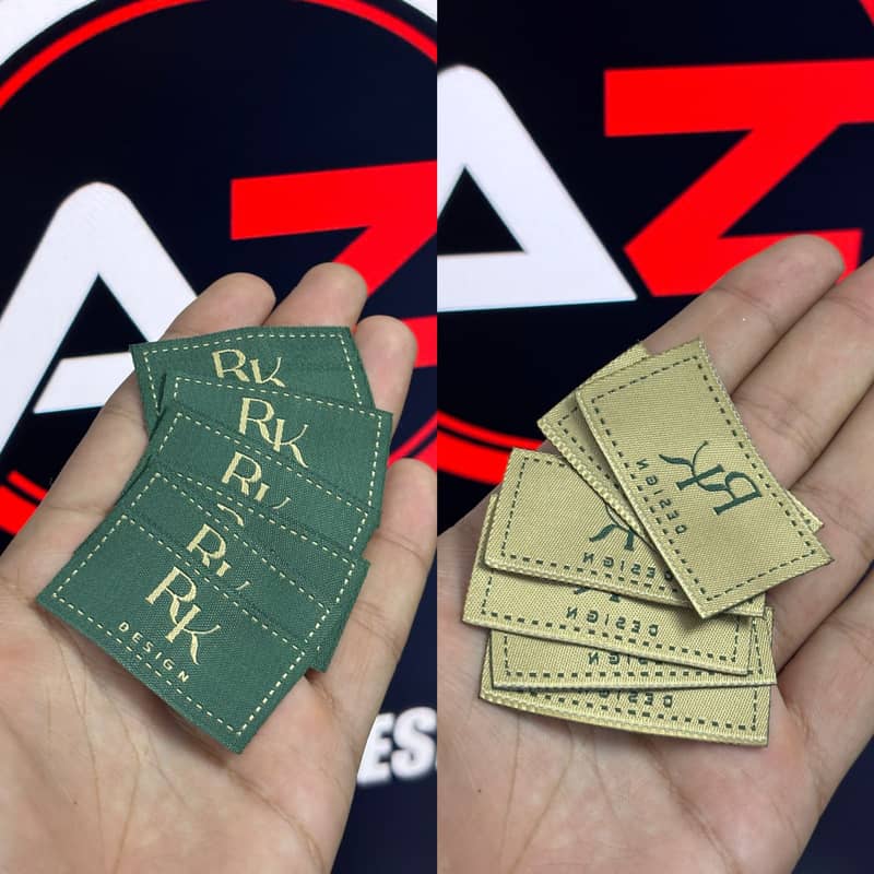 Woven Label|Fabric Tag|Customised Logo|Patches|Fabric Label|Tag 15