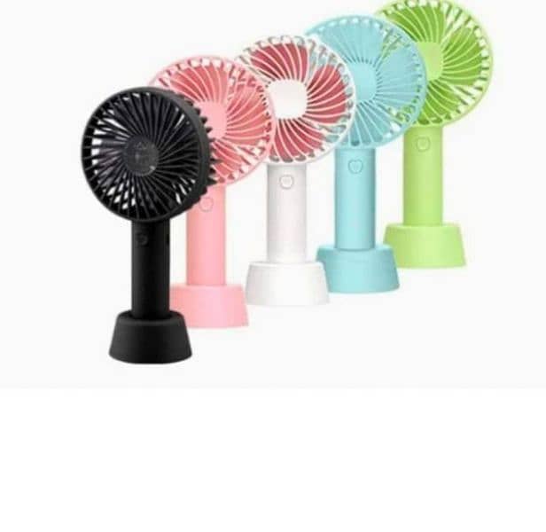 Portable mini electric rechargeable fan 1