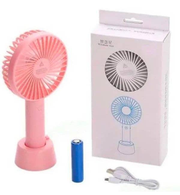 Portable mini electric rechargeable fan 5