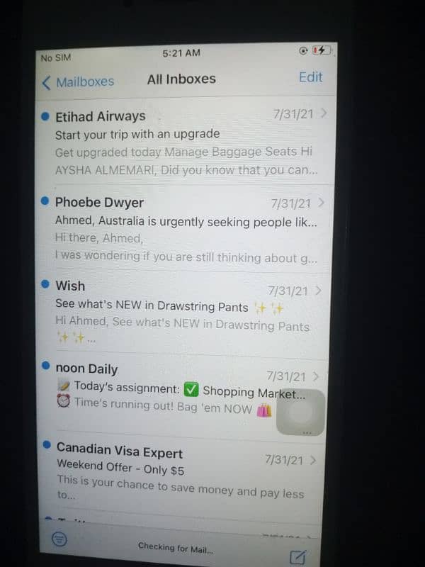 I phone 6s a+ panel,home button and a+Battery 5