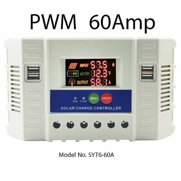 PWM Solar Smart Battery Charger 60A 1