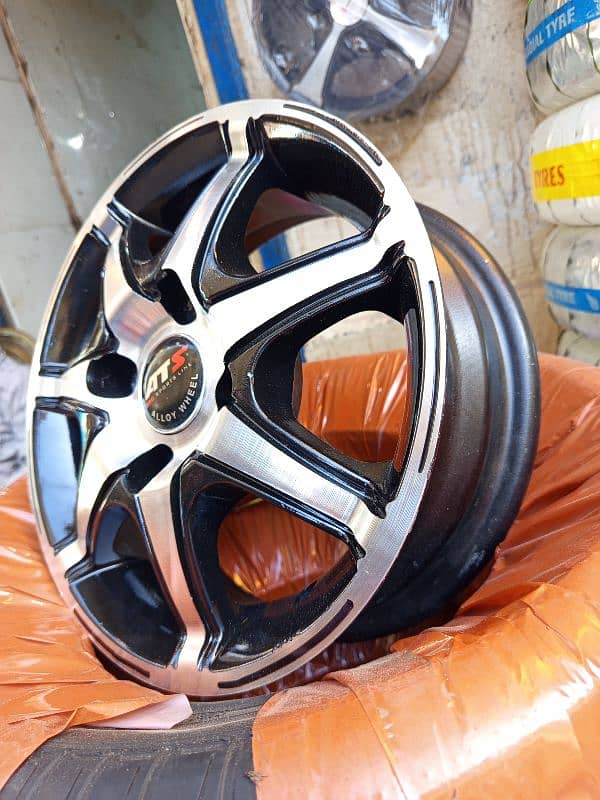 GENUINE ALLOY RIMS FOR SUZUKI HIROOF, MEHRAN AND ALTO ETC. 2