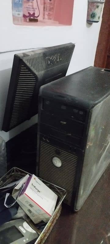 desktop dell CPU latest 8 gb ram dual processor 1 gaming card storage 0