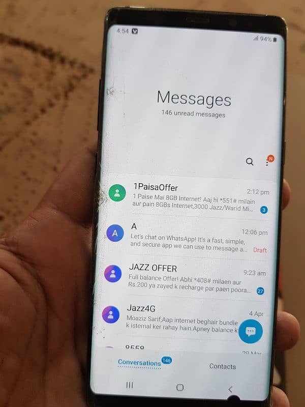 samsang note 8 0