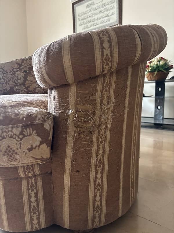 Sofa set of 7 1