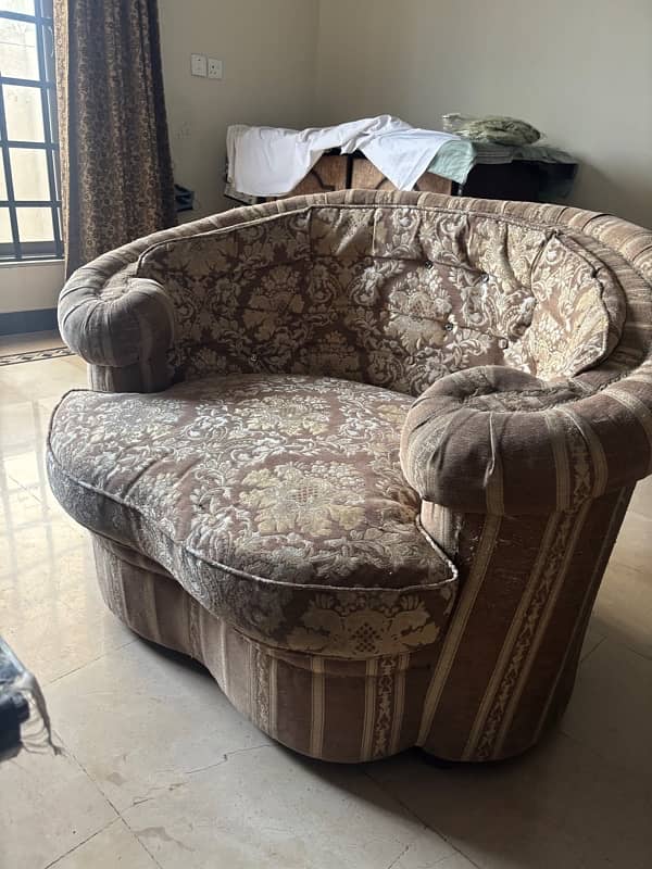 Sofa set of 7 2