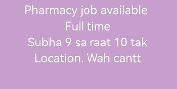 pharmacy sale man