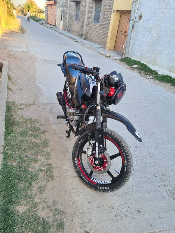 ybr125g lush condition fully modified 1