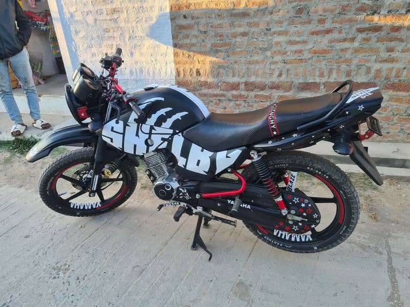 ybr125g lush condition fully modified 2