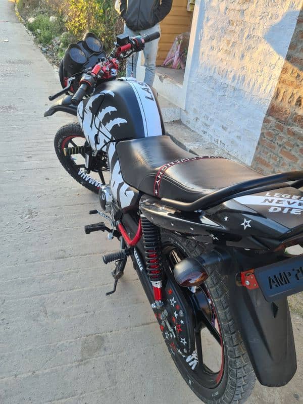 ybr125g lush condition fully modified 3