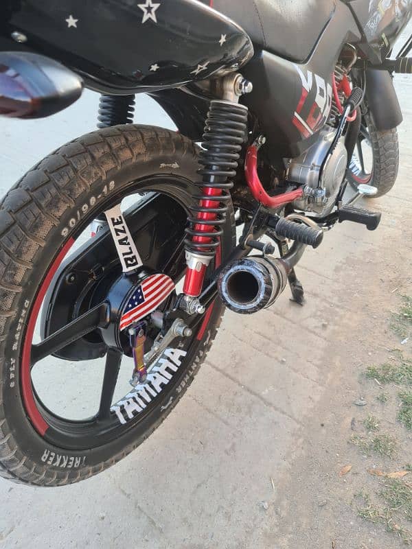 ybr125g lush condition fully modified 4