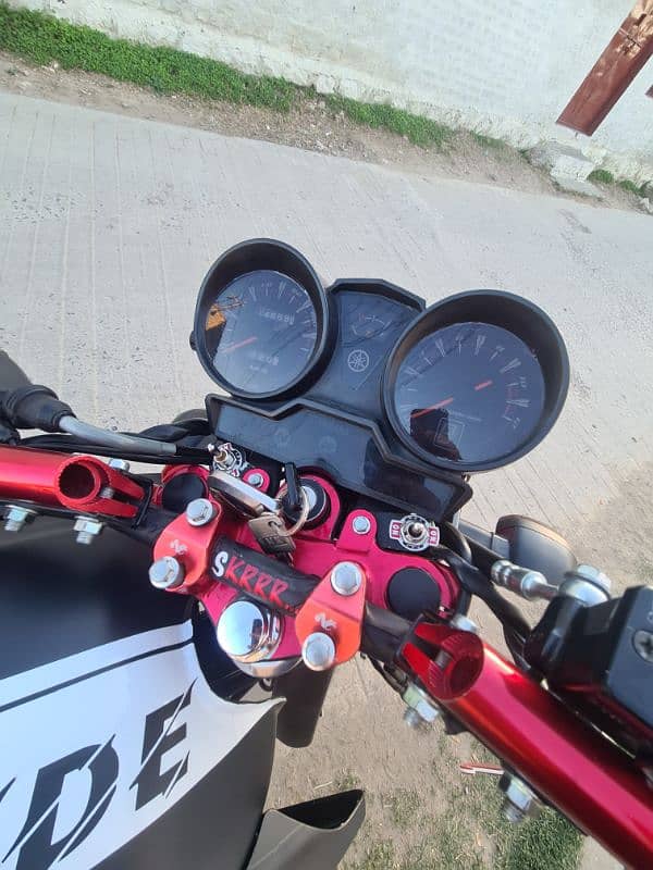 ybr125g lush condition fully modified 7