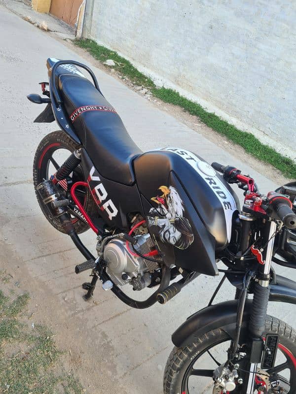 ybr125g lush condition fully modified 10