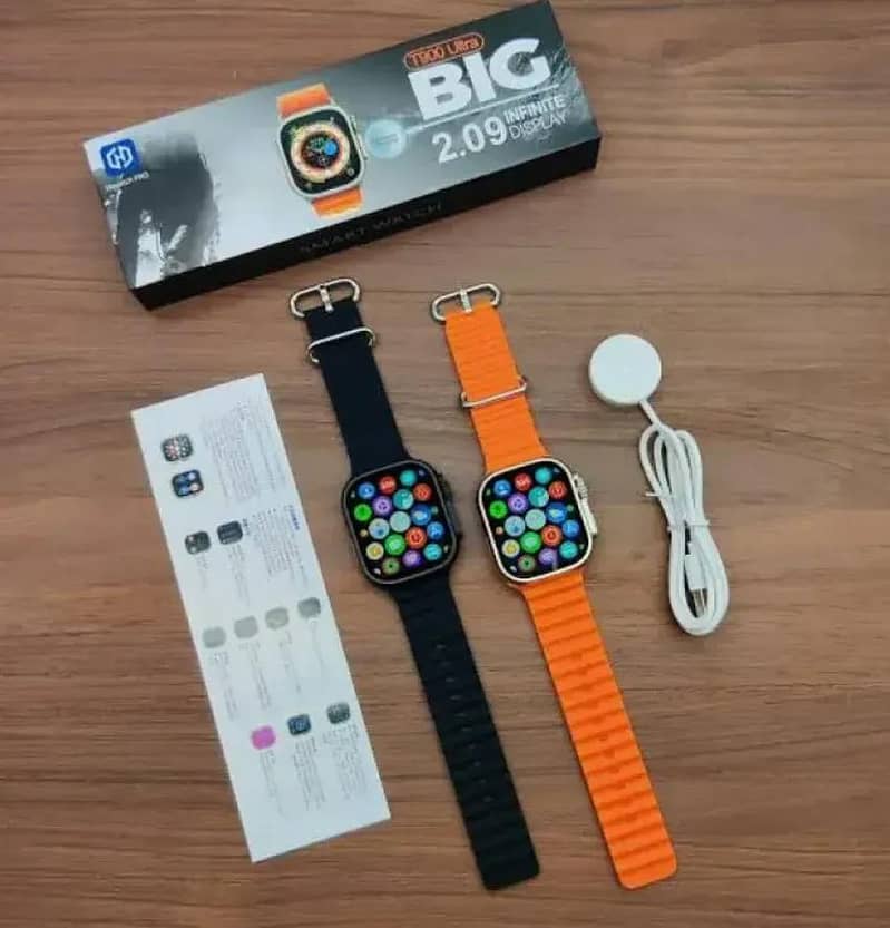Smart Watch with Customizable Features & Health Tracking – 1 Pcs 0