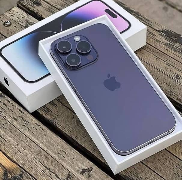 Iphone 14 pro max PTA approved imei match complete box 4