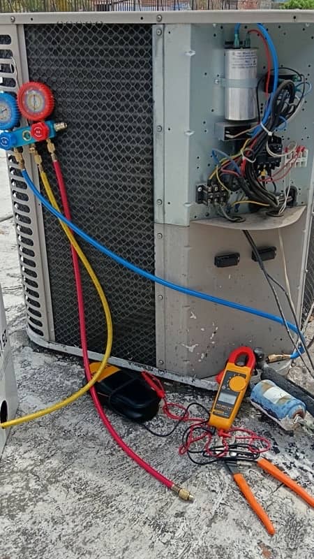 Ac installation, repairing, uninstalling, Gas charging 1