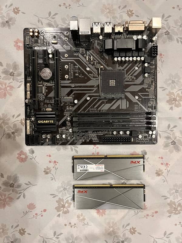 Gigabyte B450M-DS3H with XPG RAM 0