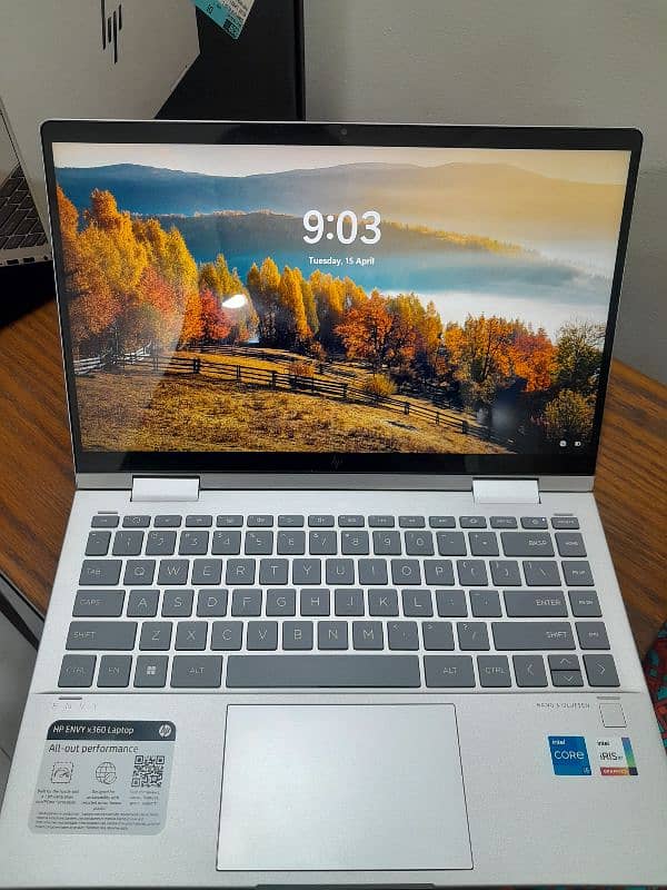 Hp envy x360 2 in 1 laptop I5 13th Gen 0