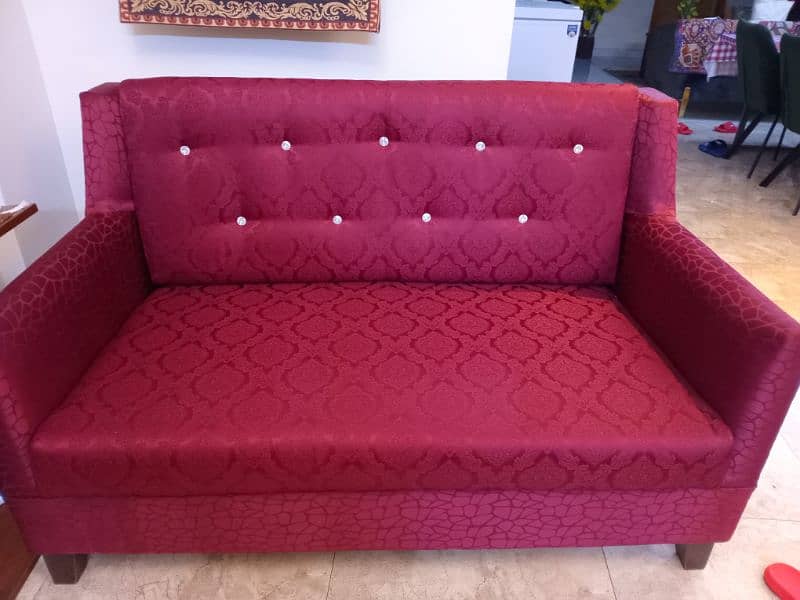 2 seater slightly used sofa 0