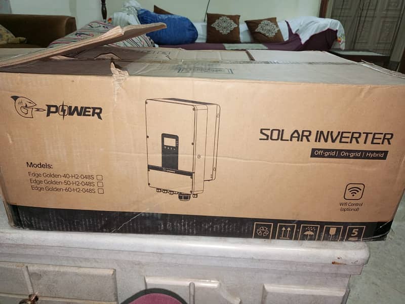 G Power IP65 Solar Inverter 6 kv (off grid + on grid + hybrid) 1