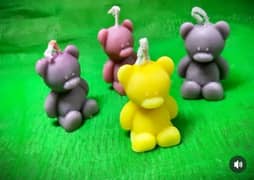 Small Teddy Candles