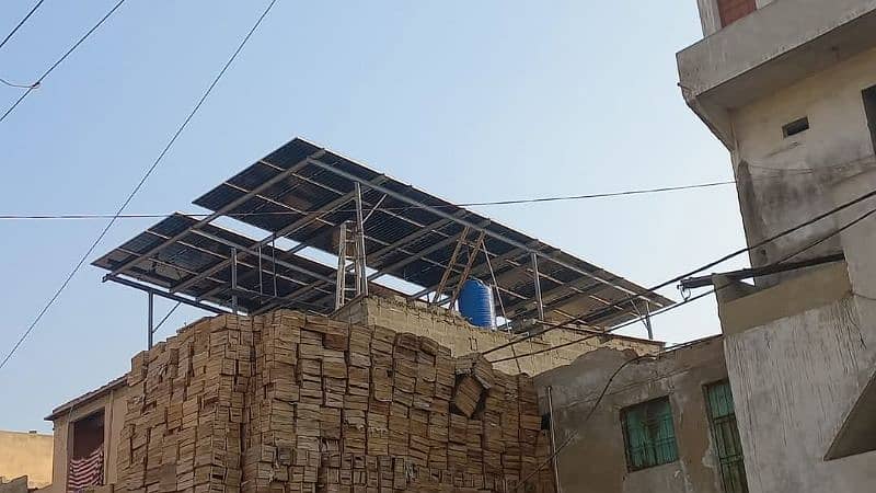 We specialize in custom-built solar panel structures 3
