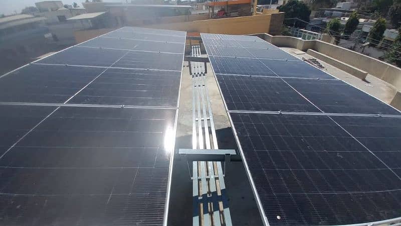 We specialize in custom-built solar panel structures 8