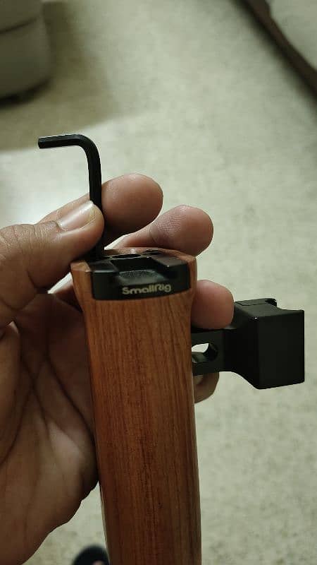 Small Rig Original Wooden Side Handle for Camera Cages 2