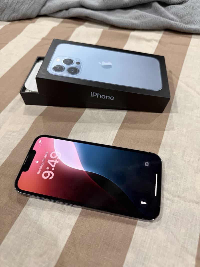 Apple iPhone 13 Pro sierra blue 128 gb(non pta) 1