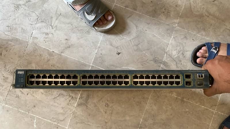 Cisco WS-C3560-48P All Gigabit POE 2SFP 10G Uplink 0
