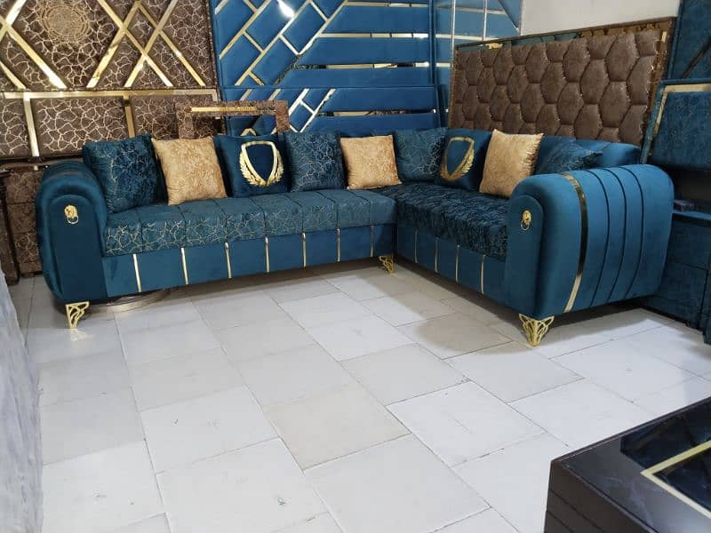 L shape sofa / corner sofa / six seater sofa / 3,2,1 sofa / sofa set 1