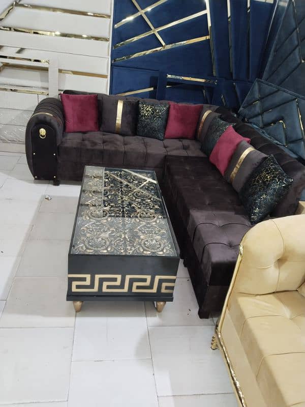L shape sofa / corner sofa / six seater sofa / 3,2,1 sofa / sofa set 12