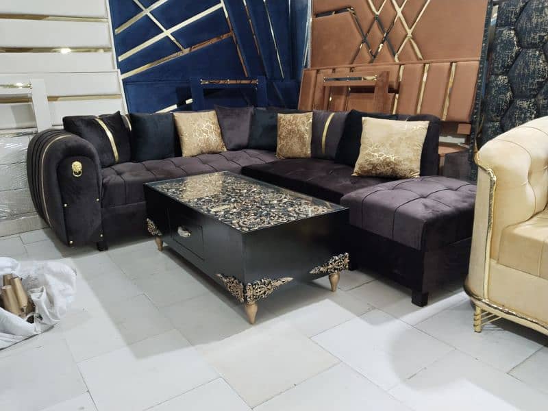 L shape sofa / corner sofa / six seater sofa / 3,2,1 sofa / sofa set 17