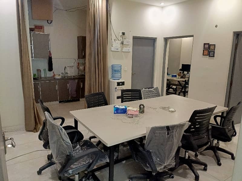 AllMost Brand New Building Fist Floor Flat Available For Office Use Near Shoukat khanam hospital 2