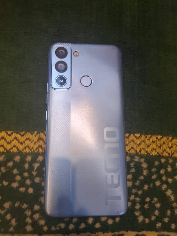 Tecno pop5 lite original condition with box and charger and cover 2