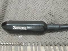 yamaha ybr aqurapavic exhust with bendpipe