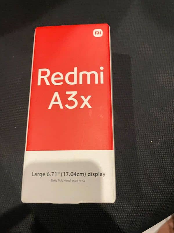 Redmi A3x like new in warranty 7