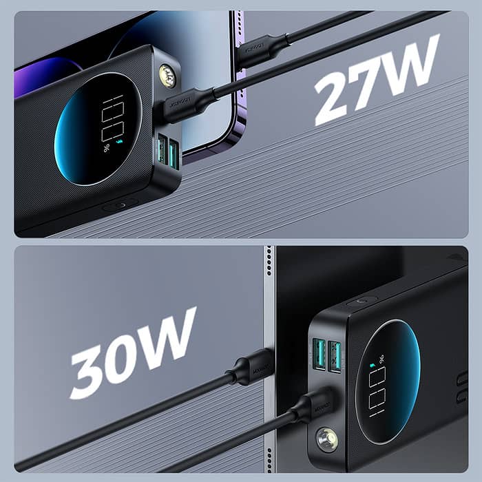 Joyroom PBF02 30W PowerBank 20000mAh PD Fast Charging 30W LED Display 4