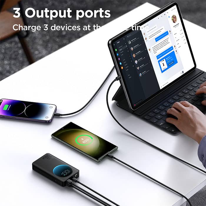 Joyroom PBF02 30W PowerBank 20000mAh PD Fast Charging 30W LED Display 6