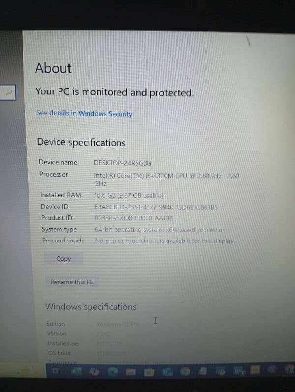 HP_core-i5_3rd gen_10 GB RAM(urgent sale) 7