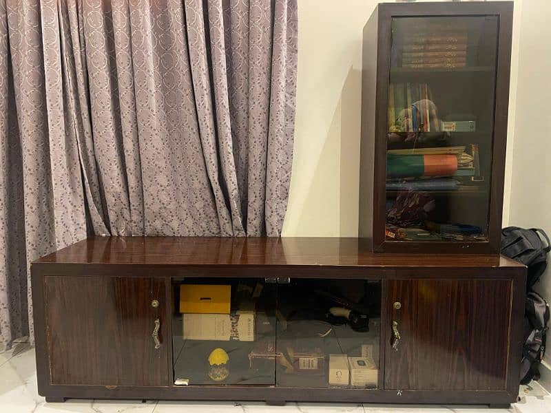 LCD stand with cupboards. 0
