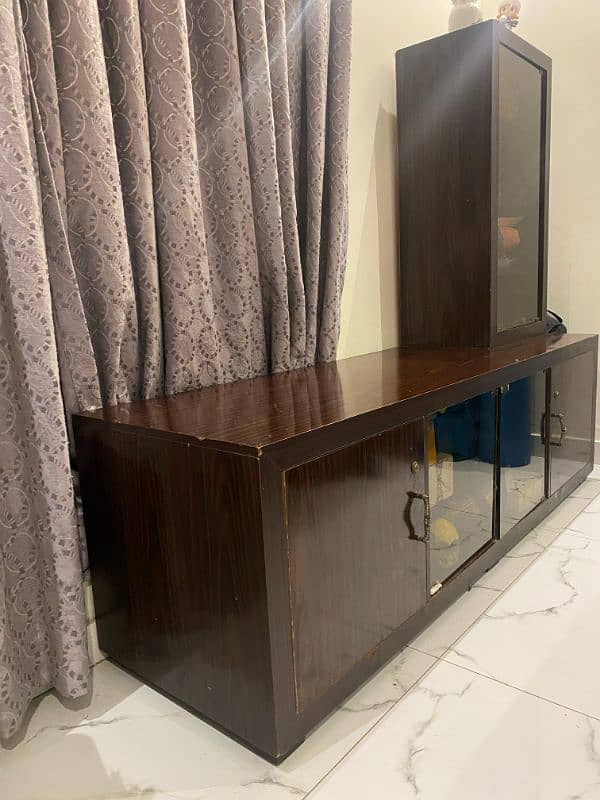 LCD stand with cupboards. 1