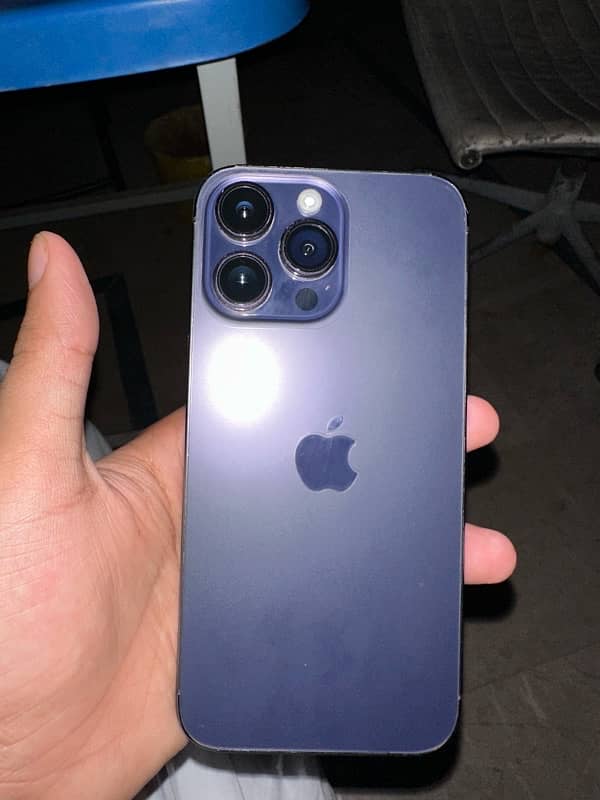 iphone 14 pro max factory unlock 256 gb non pta deep purple 2