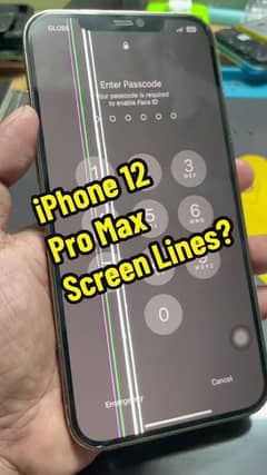 LCD of iPhone 12 Pro Max (Lines)