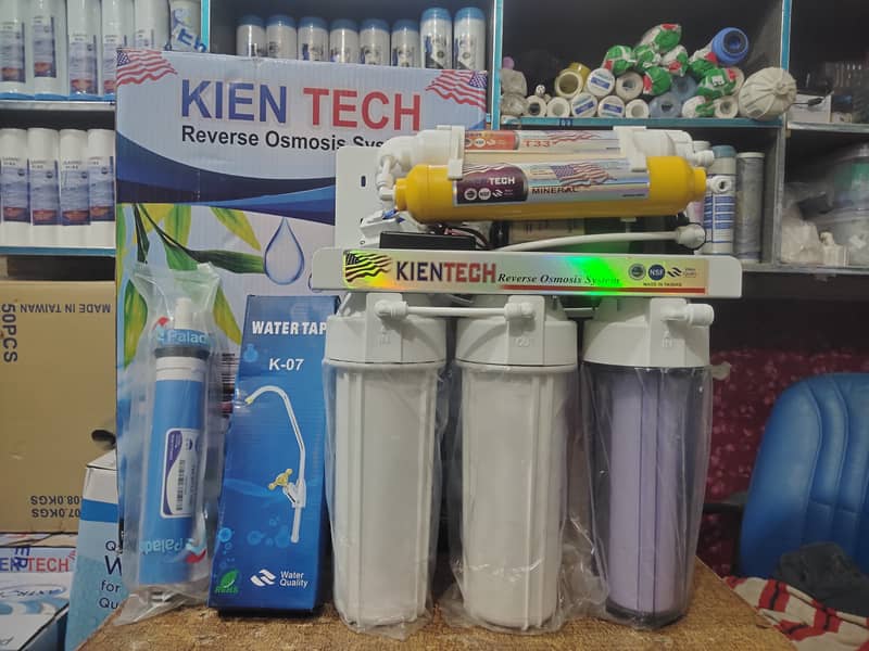 KIENTECH 6-Stage Domestic Reverse Osmosis System 0