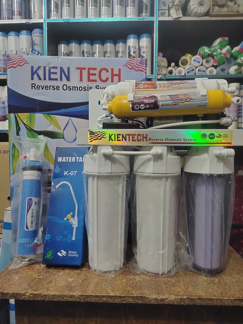 KIENTECH 6-Stage Domestic Reverse Osmosis System 1