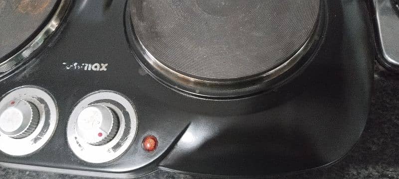 cusimax double hot plate 1500W and 1000W 1