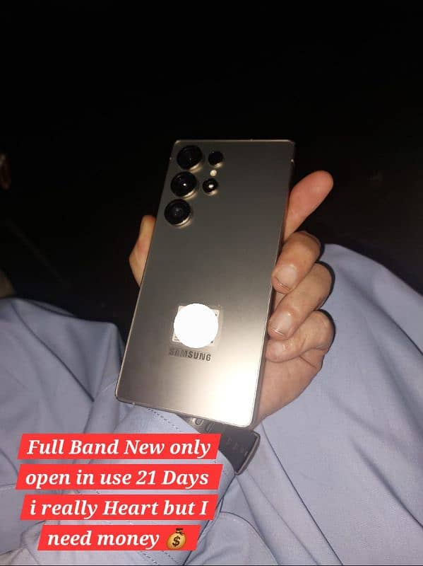 this phone S25 ultra is a 200% New phone only use 27 days 0