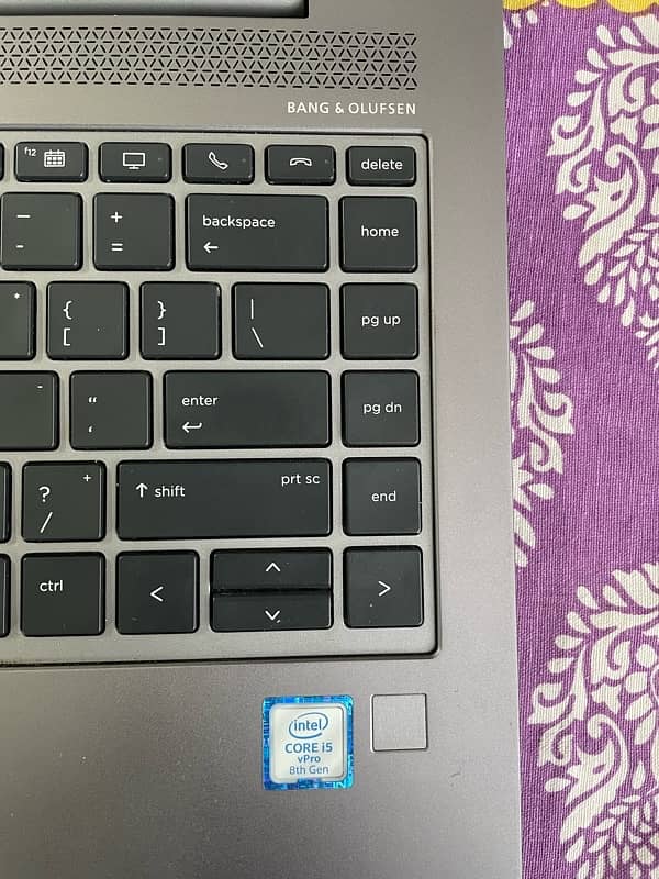 HP zbook core i 5 8th generation 5
